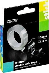 Grand Taśma dwustronna Nano 15mmx3m GRAND