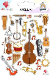 Dodo Naklejki dla dzieci Instrumenty muzyczne