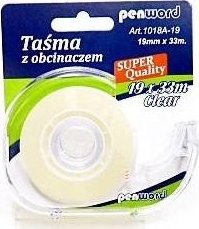 Dalpo Taśma biurowa z obcinaczem 19mmx33m