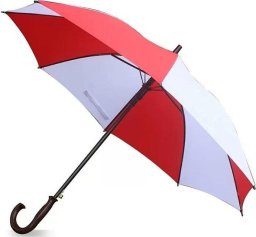 Adar Parasol automatycznie rozkładany biało-czerwony