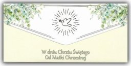 Trend Karnet-koperta Chrzest od Matki Chrzestnej