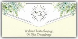 Trend Karnet-koperta Chrzest od Ojca Chrzestnego