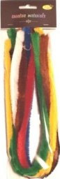 FOLIA Druty chenille kolorowe 15mm 7szt