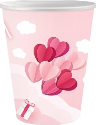 GoDan Kubeczki papierowe Love 250ml 6szt