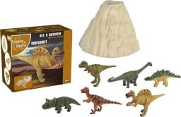 Figurka RMS Duża figurka dinozaura - wykopalisko z wulkanu MIX
