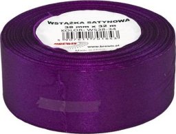 BREWIS Wstążka satynowa fioletowy 38mmx32m