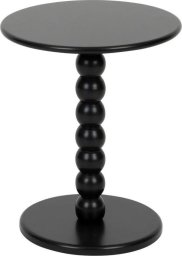 vidaXL Stolik kawowy, pomocniczy MDF czarny 38 cm
