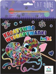 Wydawnictwo Pryzmat Kreatywne wydrapywanki. Kotki