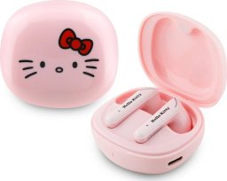 Słuchawki HelloKitty TWS Hello Kitty O Glossy Finish Pink Headphones