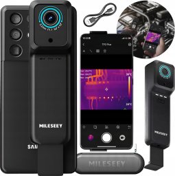 Mileseey KAMERA TERMOWIZYJNA z WIFI Android iPhone iOS APP 256*192 25Hz -20 do 550C