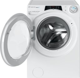 Candy Skalbimo mašina with Dryer | ROW 4854DWMT/1-S | Energy efficiency class A/D | Front loading | Skalbimo talpa 8kg | 1400 RPM | Gylis 53 cm | Plotis 60 cm | Ekranas | TFT | Drying system | Drying capacity 5kg | Steam function | Wi-Fi | Baltas