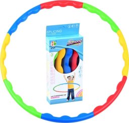 Jokomisiada Hula hop składane kolorowe koło do kręcenia SP0692