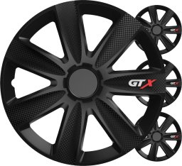 Kołpak Versaco Kołpaki samochodowe 4szt. komplet gtx carbon czarny 16" cali color box