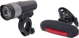 Verso Zestaw lamp  Verso przód XC-222A USB 6 WAT LED ,500 Lm tylna XC-181R USB /COB LED/ 25 Lm Uniwersalny