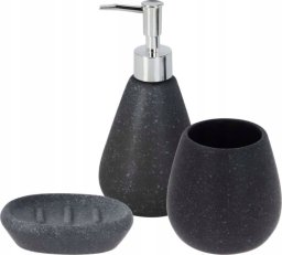 Bathroom Solutions Zestaw akcesoriów łazienkowych: dozownik, mydelniczka i kubek