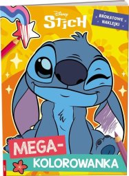 Ameet Stich. Megakolorowanka. Brokatowe naklejki.