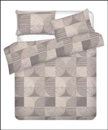 Domoletti Bed Cov Set Cotton Seti Mariel 140X200
