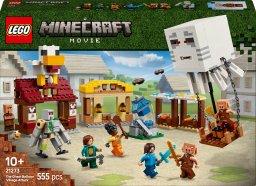 LEGO Minecraft Atak balonowego Ghasta na wioskę (21273)