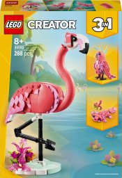 LEGO Creator Dzikie zwierzęta: różowy flaming (31170)