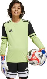 Adidas Bluza bramkarska dla dzieci adidas Squadra 25 Long Sleeve limonkowa JJ1940 152cm
