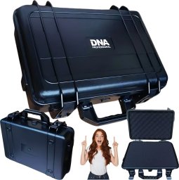 Walizka foto Bitmat DNA CASE IP 38x29 solidna walizka case transportowy wodoszczelny pyłoszczelny czarny IP65 38x29x11,8 cm