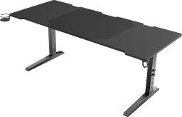 Biurko GENESIS Holm Modular 180 Czarne 180 cmx75 cm