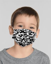 Maska antysmogowa Mocco Military Child Cotton Face Mask Multiple Use 15x25 cm