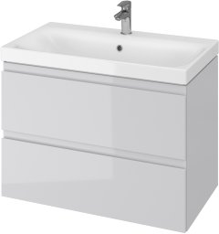 Cersanit Moduo szafka 80 cm podumywalkowa szara S590-007-ECO*