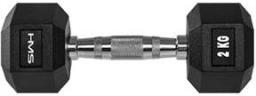 HMS Hantel Hex Pro gumowany 1 x 2 kg