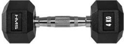 HMS hantel Hex Pro gumowany 1 x 4 kg