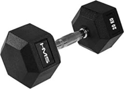 HMS Hantel Hex Pro gumowany 1 x 20 kg