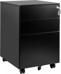 Unique Kontener metalowy z zamkiem XD-040-3 Czarny
