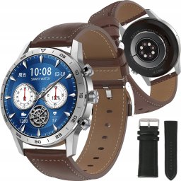 Smartwatch Dexxer SMARTWATCH MĘSKI 2 PASKI DT70 CZARNY