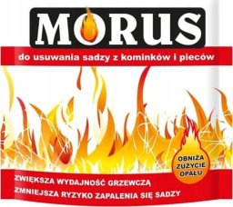 Bros Proszek do usuwania sadzy z kominków i pieców 1 saszetka 50g