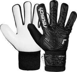 Reusch Rękawice bramkarskie Reusch Attrakt Starter Solid Junior czarne 5572514 7700 5,5