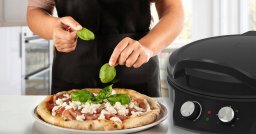 Mini piekarnik LTC Mini piekarnik elektryczny, opiekacz do pizzy LTC okrągły  30cm. 2000W