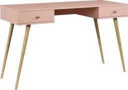 Biurko Brilliant Lebel Różowe 135 cm x 54 cm