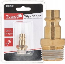 Tvardy Wtyk mosiężny GZ 3/8" typ męski (1/10/100)