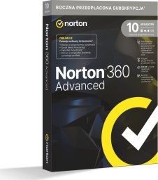 Norton 360 Advanced do 10 urządzeń na 12 miesięcy  (21466473)