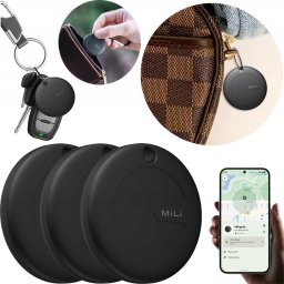 MiLi Lokalizator GPS MiTag ANDROID 3 sztuki do: plecaka, kluczy, bagażu dla psa