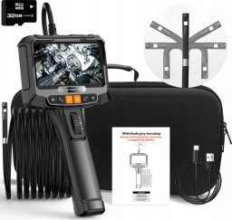 Benetech KAMERA INSPEKCYJNA RUCHOMA GŁOWICA ENDOSKOP 32GB
