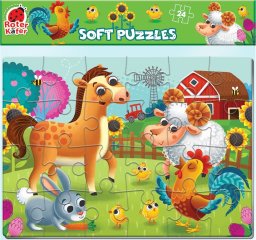 Roter Kafer RK6040-01 Piankowe puzzle. Zwierzeta domowe