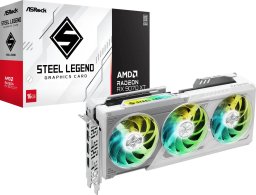 Karta graficzna ASRock Radeon RX 9070 XT Steel Legend 16GB GDDR6 (RX9070XT SL 16G)