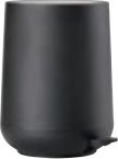 Zone Zone Denmark Pedaleimer Nova Juodas 3L