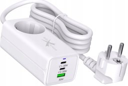 Ładowarka eXtremestyle Ładowarka Sieciowa Gan Evo 65W 2 Xusb-C+Usb+230V