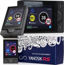 Moduł GPS Yanosik Yanosik Rs Antyradar Alert Przekroczenia 50Km/H + Dożywotni Abonament