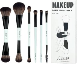 Jessup Duo-End Brush zestaw pędzli do makijażu T501 6szt.