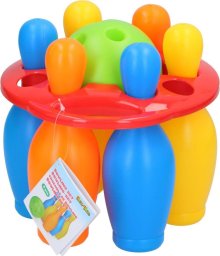 Eddy Toys KRĘGLE OGRODOWE GIGANT WYSOKOŚĆ 19,5CM 8 ELEMENTÓW