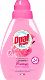 Płyn do płukania Dual Power Płyn do płukania tkanin Flamingo 600 ml