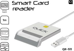 Quick Quick QR-511 Smart ID Card reader USB